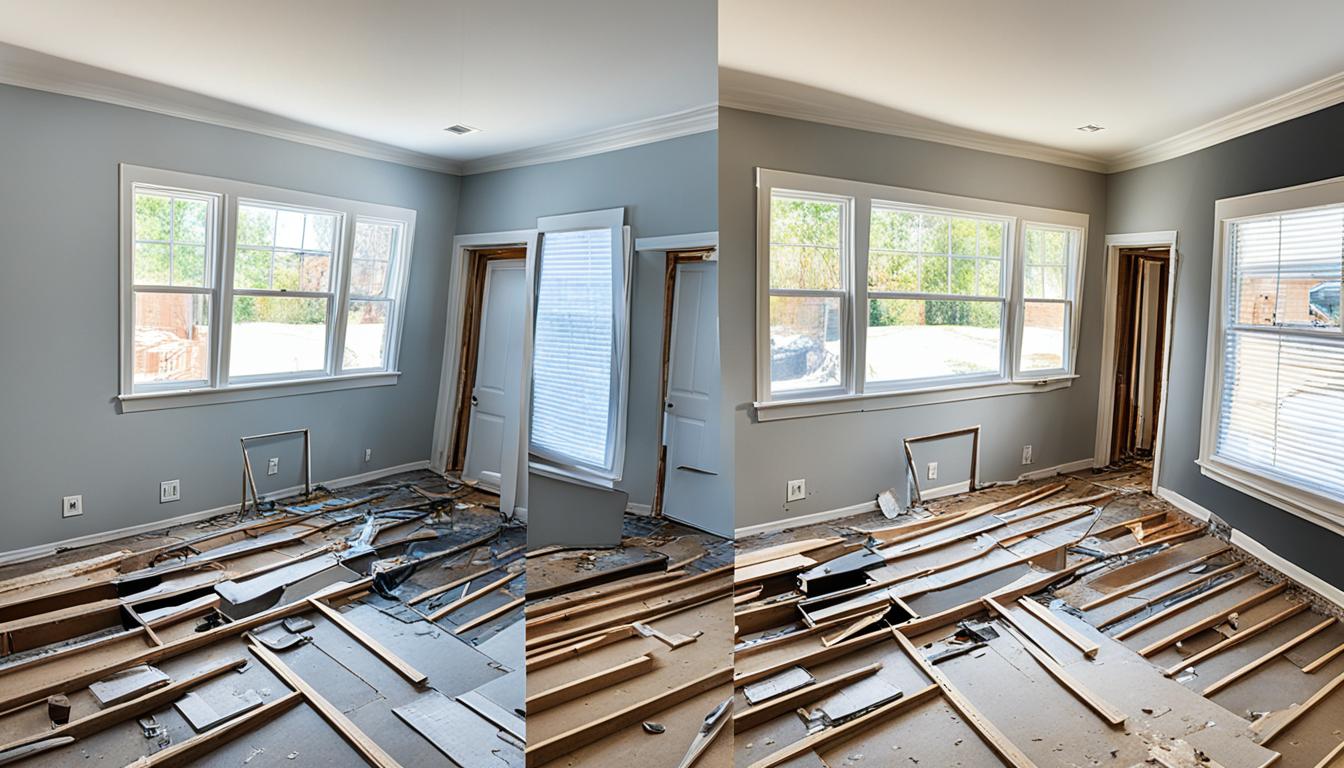 What is the difference between repairs and renovations?