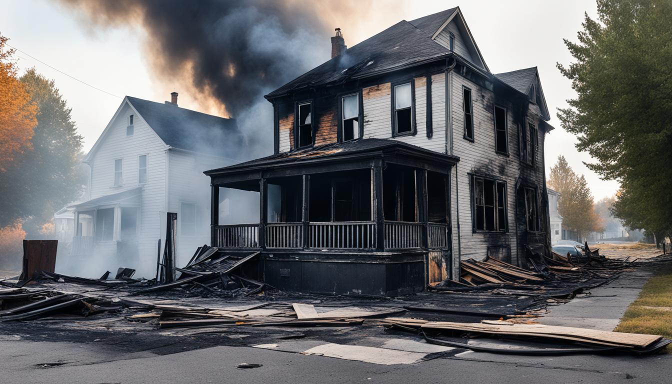 Why do they board up a house after a fire?